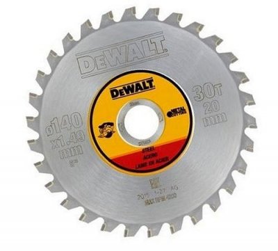 DeWALT DT1923 Pílový kotúč na kov, 140 x 20 mm, 30 zubov