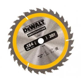 DeWALT DT1940 Pílový kotúč CONSTRUCTION, 184 x 16 mm, 30 zubov
