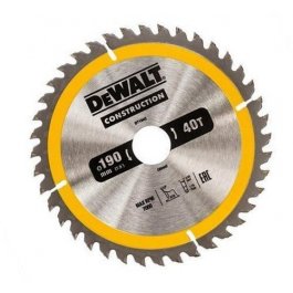 DeWALT DT1945 Pílový kotúč CONSTRUCTION, 190 x 30 mm, 40 zubov