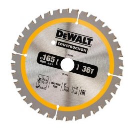 DeWALT DT1950 Pílový kotúč CONSTRUCTION, 165 x 20 mm, 40 zubov