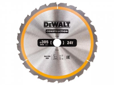 DeWALT DT1958 Pílový kotúč CONSTRUCTION, ø 305 mm, 24 zubov