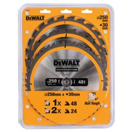 DeWALT DT1963 3-dielna sada kotúčov CONSTRUCTION