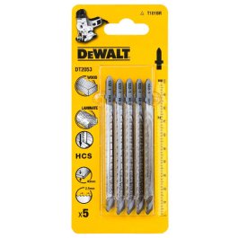 DeWALT DT2053 Pílový list HCS do dreva, 100 mm, 5 ks