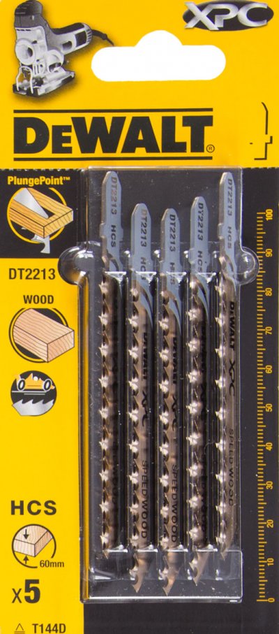 DeWALT DT2213 Pílové listy XPC, 100 mm, 5 ks
