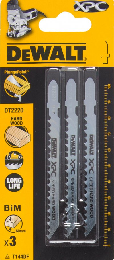DeWALT DT2220 Pílové listy XPC, 100 mm, 3 ks