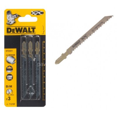 DeWALT DT2221 Pílové listy XPC, 100 mm, 3 ks