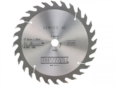 DeWALT DT4031 Pílový kotúč EXTREME, ø 184 mm, 28 zubov