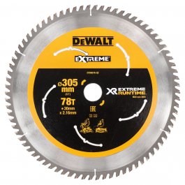 DeWALT DT99576 XR FLEXVOLT pílový kotúč 305 x 30 mm, 80 zubov
