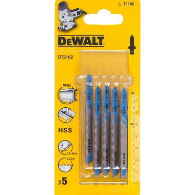 DeWALT DT2162  Pílové listy HSS do kovu, 76 mm, 5 ks