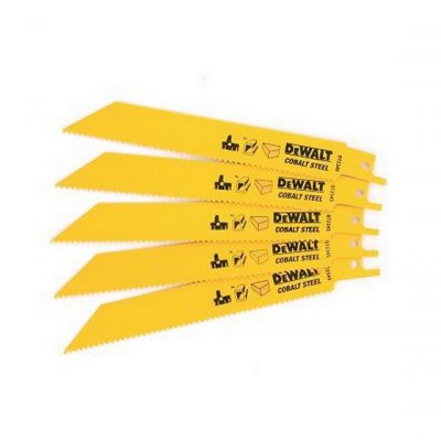 DeWALT DT2345 Bimetalové pílové listy, 152 mm, 5 ks
