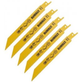 DeWALT DT2348 Bimetalové pílové listy, 152 mm, 5 ks
