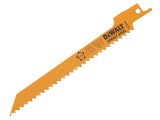 DeWALT DT2351 Bimetalové pílové listy na drevo, 152 mm, 5 ks