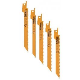 DeWALT DT2351 Bimetalové pílové listy na drevo, 152 mm, 5 ks