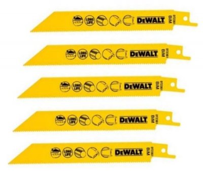 DeWALT DT2361 Bimetalové pílové listy na kov, 152 mm, 5 ks