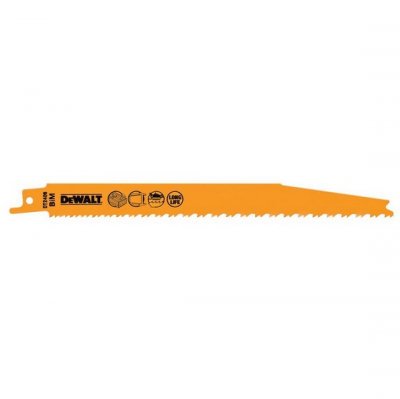 DeWALT DT2406 Bimetalové pílové listy, 203 mm, 5 ks