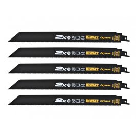 DeWALT DT2409L Bimetalové pílové listy EXTREME, 305 mm, 5 ks