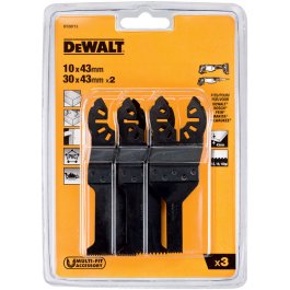 DeWALT DT20713 3-dielna súprava príslušenstrva pre oscilačné náradie