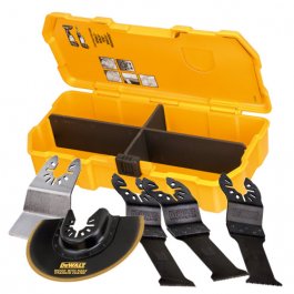DeWALT DT20715 5-dielna súprava príslušenstva pre oscilačné náradie
