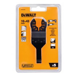 DeWALT DT20726 Bimetalové píly na detaily, 43 x 10 mm, 5 ks