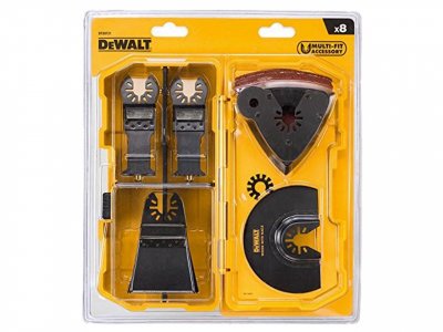 DeWALT DT20731 8-dielna súprava príslušenstva pre osilačné náradie