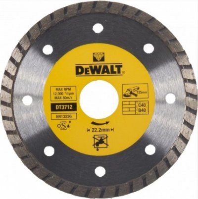 DeWALT DT3712 Diamantové rezné kotúče PROFESSIONAL ECONOMY, 125 mm