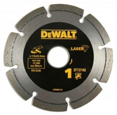 DeWALT DT3740 Diamantový rezný kotúč PHP 1, 115 mm