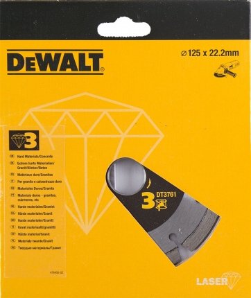 DeWALT DT3761 Diamantový rezný kotúč na armovaný betón PHP 3, 125 mm