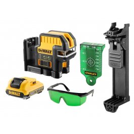 DeWALT DCE0825D1G Aku krížový päťbodobý laser zelený 10,8 V