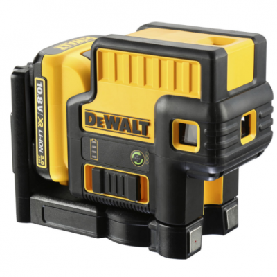 DeWALT DCE085D1G Aku krížový päťbodový laser zelený 10,8 V
