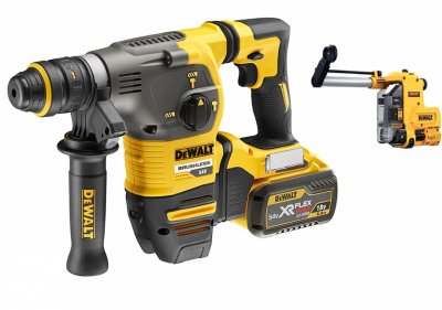 DeWALT DCH335X2 Aku kombinované kladivo SDS Plus 30 mm XR FLEXVOLT 54V s integrovaným odsávaním prachu