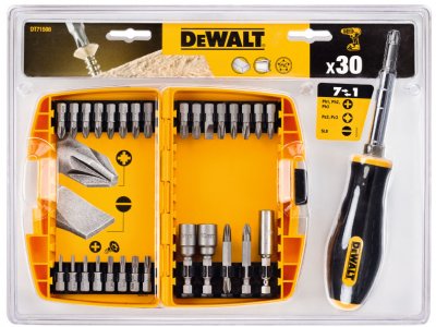 DeWALT DT71506 30-dielna sada skrutkovacích nástavcov