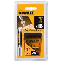 DeWALT DT71511 16-dielna sada skrutkovacích nástavcov