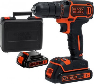 BLACK+DECKER BDCDC18KB Aku vŕtačka 18 V