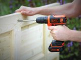 BLACK+DECKER BDCDD12K Aku vŕtačka 10,8 V