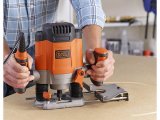 BLACK+DECKER KW1200E Vrchná frézka 1200 W
