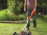 BLACK+DECKER STC1820CM Aku strunová kosačka s podvozkom 18 V, 2 Ah