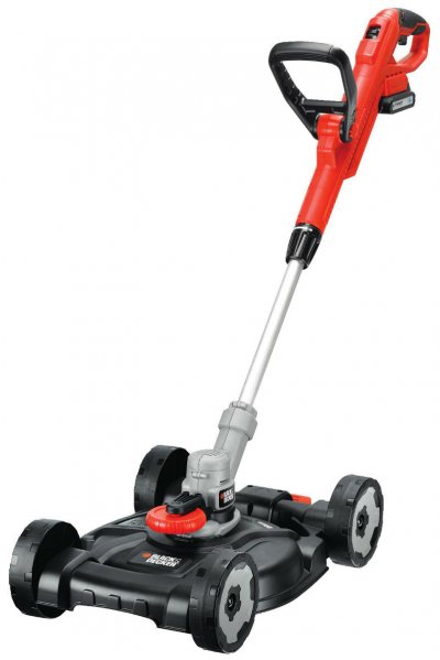 BLACK+DECKER STC1820CM Aku strunová kosačka s podvozkom 18 V, 2 Ah