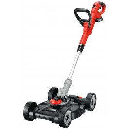 BLACK+DECKER STC1820CM Aku strunová kosačka s podvozkom 18 V, 2 Ah