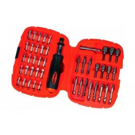 BLACK+DECKER A7039-XJ 45-dielna súprava bitov a nástrčkových kľúčov
