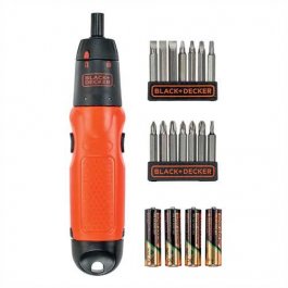 BLACK+DECKER A7073-XJ 19-dielna súprava bitov, skrutkovač, batéria