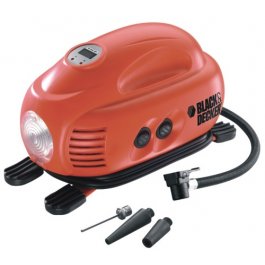 BLACK+DECKER ASI300 Kompresor bezolejový na 12 V aj 230 V