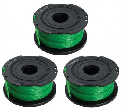 BLACK+DECKER A6486-XJ Struna 2 mm, 3 x 6 m