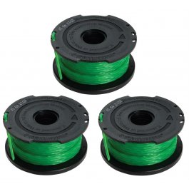 BLACK+DECKER A6486-XJ Struna 2 mm, 3 x 6 m