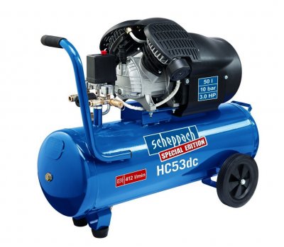 Scheppach HC 53 dc Dvojpiestny kompresor olejový 2200 W