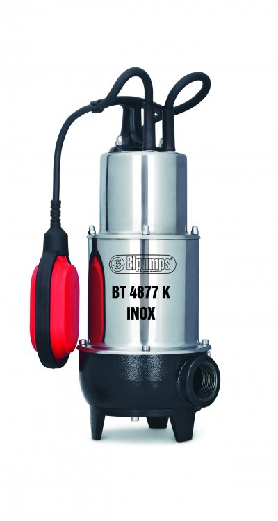 ELPUMPS BT 4877 K INOX Kalové čerpadlo do septiku s reznými nožami 900 W