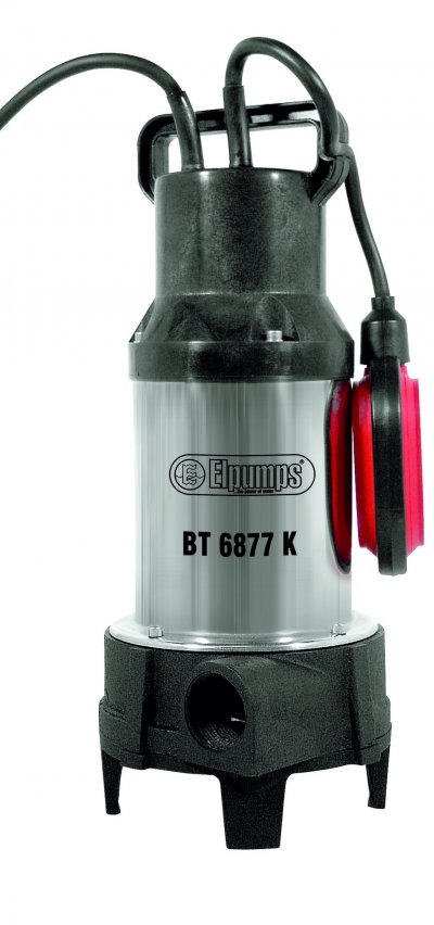 ELPUMPS BT 6877 K Kalové čerpadlo do septiku s reznými nožami 1600 W