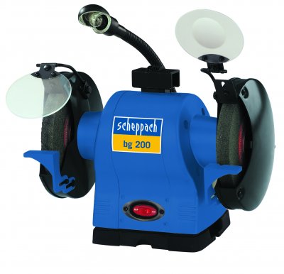 Scheppach BG 200 Dvojkotúčová brúska 550 W