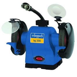 Scheppach BG 200 Dvojkotúčová brúska 550 W