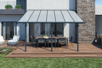 Palram Sierra 5400 Pergola šedá 3 x 5,46 m