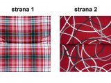 Creador Podsedák Hartman red 195 x 60 x 6-1